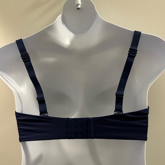 Simone Perele bra Inspiration 3 way straps multi position 12W361 navy blue 36F - Picture 3 of 6